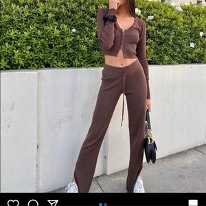 ISO I AM GIA THEA KNIT SET IN XXS OR XS